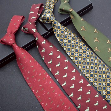 正裝領帶男韓版商務紳士職業裝上班學生復古9CM手打款禮盒裝寬版