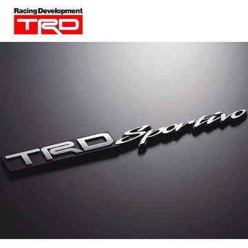 【PP保勁國際】日本原裝 TRD SPORTIVO立體標誌 銘牌貼 金屬小標 改裝車標 車貼 汽車貼紙  鍍鉻銘牌 標誌