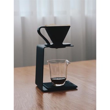 簡約金屬鋁制 手沖咖啡架子 V60濾杯架 濾杯支架 手沖架過濾架