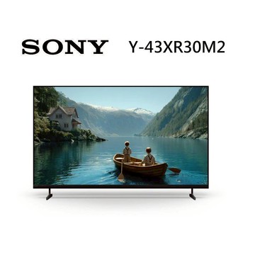 SONY 索尼 Y-43XR30M2 43型 BRAVIA 3 II Google TV 智慧聯網顯示器