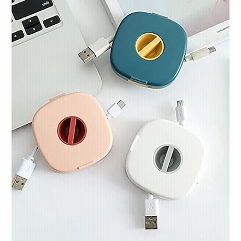 3個セット ケーブル収納ケース イヤホンコード巻き取りケース コードリール 通販 LINEポイント最大1.0%GET | LINEショッピング