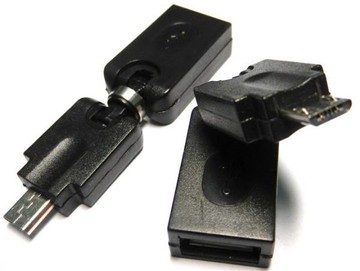 [NOVA成功3C]UB-370 USB 2.0 A母/Micro B公自由彎曲轉接頭  喔!看呢來