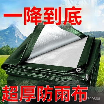 ⚡精選好物⚡綠銀防雨布 露營防曬 加厚帆布 遮雨布 pe防水布 防曬 綠銀蓬布遮陽蓬布 地墊 帆布 遮雨防曬隔熱篷布 隔
