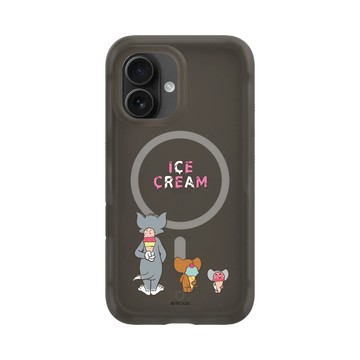 iPhone 16 AirX 本質黑 - 湯姆貓與傑利鼠 Tom and Jerry - Ice Cream