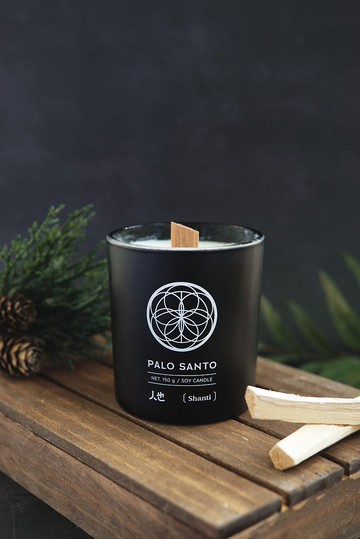 Shanti - 秘魯聖木精油蠟燭