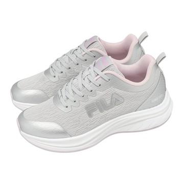 [ACS] Fila 慢跑鞋 Junior 女鞋 灰 粉紅 運動鞋 斐樂 5J911Z458
