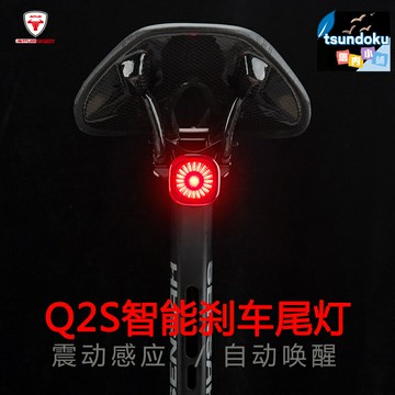 【智能感應剎車】自行車尾燈 騎行裝備 山地車燈 公路車燈 夜騎燈 安全警示燈 USB充電 防水設計 兒童成人通用 高亮長續航