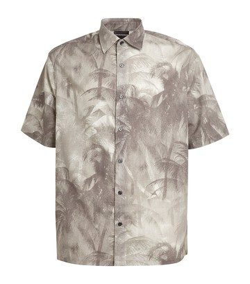 Emporio Armani Tropical Print Shirt