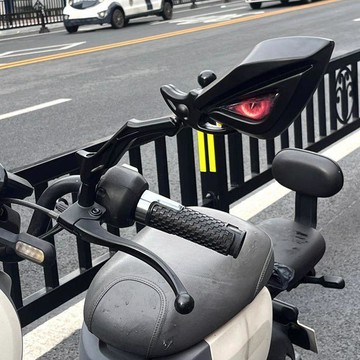 適用SYM三陽DRG/曼巴MMBCU158 哈士奇150/300 改裝惡魔之眼後視鏡🛒免運