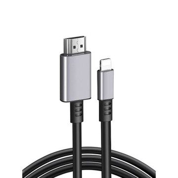 適用蘋果轉hdmi轉換器lighting接口iPhone手機連接電視機同屏線ipad平板投影儀lightning電腦高清投屏線顯示4