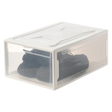 塑膠鞋盒 尺寸38*26*20cm  透明色  1個