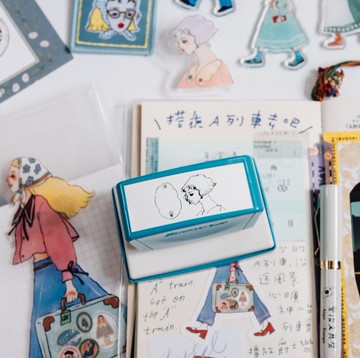 溫暖訊息 Shachihata 甜蜜生活連續印章