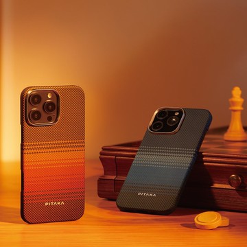 PITAKA | iPhone16 Case6 芳綸纖維磁吸殼 日落月升
