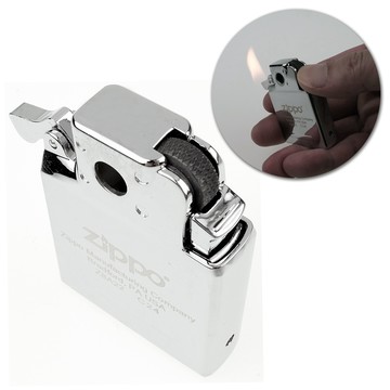 Zippo 黃色火焰(軟火)煙斗專用-瓦斯型機芯-火石式按壓點火