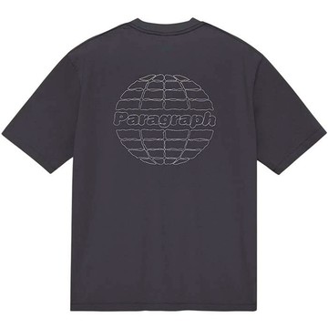 【PARAGRAPH】26SS NO.063 CIRCLE LOGO STITCH TEE 短T (碳灰色)