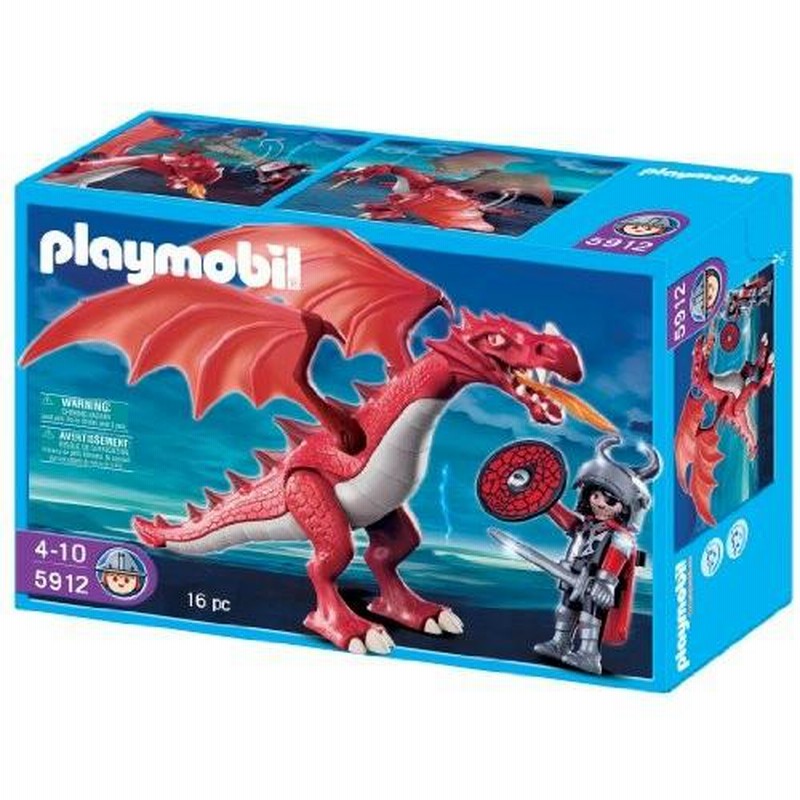 Playmobil（プレイモービル） Red Dragon レッドドラゴン 5912 | LINE 