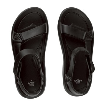 CARET 男女通用 EVA 魔鬼氈 涼鞋  240  黑色的