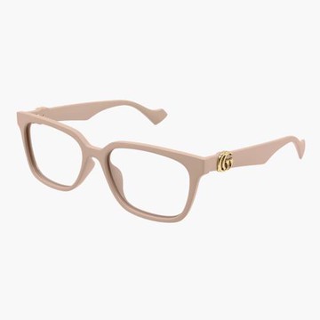 【GUCCI】方形膠框光學眼鏡(GG1537OK-003 GG LOGO系列)