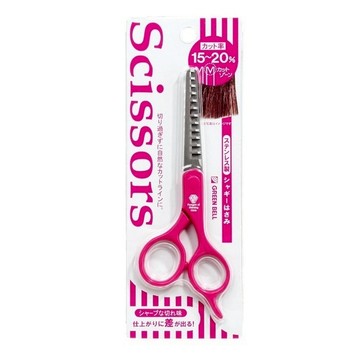 【海夫健康生活館】日本GB綠鐘 PGS 特級秀髮 隨身型 淺打薄修剪刀(PSG-019)