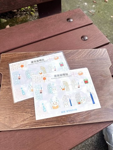 窗花透明圖鑑貼紙