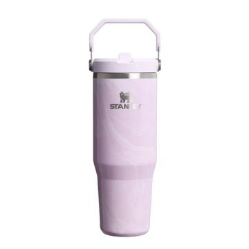 STANLEY 經典系列 IceFlow 手提吸管杯2.0 0.88L / 雲石紫