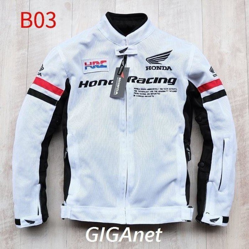 バイクジャケット ライディング メッシュジャケットレーシング服LL