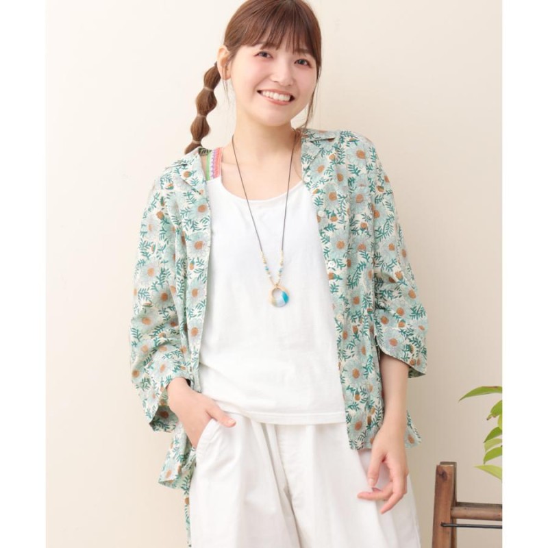 TMC　 【Shanti Shanti】2WAYプルオーバー リカーモ　 40825-112　レディースシャツ・トップス　RICAMO 　春夏　 楽天市場】TMC 【Shanti Shanti】2WAYプルオーバー リカーモ