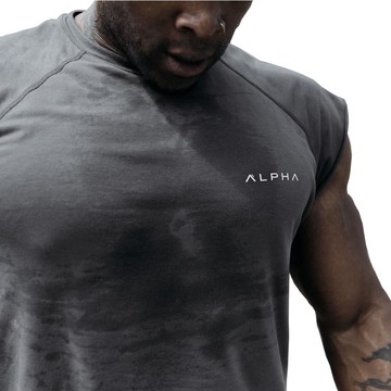 坎肩背心 男款夏季 運動休閒 跑步鍛煉 籃球寬鬆 純棉彈力 運動背心 現貨【Sandman Sports】