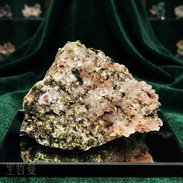 🌳四川綠簾石原礦0412-7號(Epidote) ~加速創造顯化的過程、釋放負面性、擁抱正面模式、散發吸引力