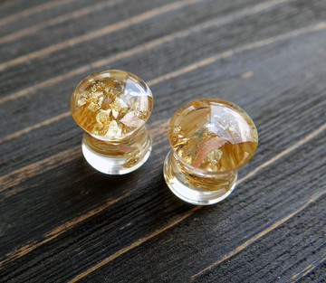 蓍草植物塞耳環 2g 0g 00g 4g 耳道花草幹