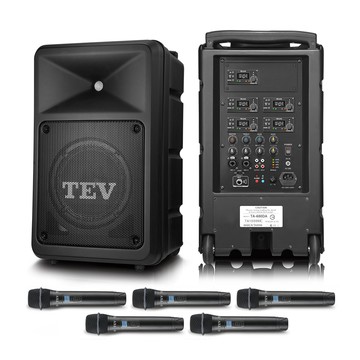 TEV 多功能設計追求高C/P值的最佳選擇 220W藍牙五頻無線擴音機 TA680DA-5