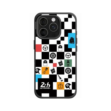 iPhone 16 Pro SolidX 黑 - 24 Hours of Le Mans - 24H - Checkerboard
