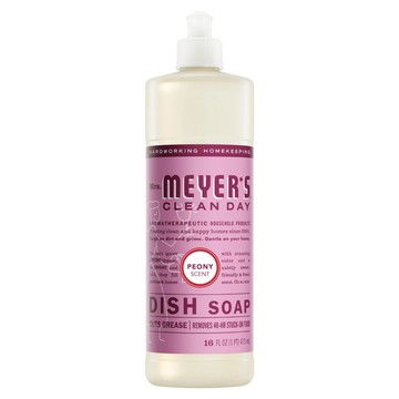 Mrs.MEYER'S 梅耶夫人 香氛洗碗精 西洋牡丹  1個  473ml