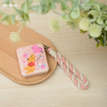 只有為你妳(無插頭更安全)【【infoThink】愛心小熊維尼八合一MAX行動電源10000mAh(快速出貨)