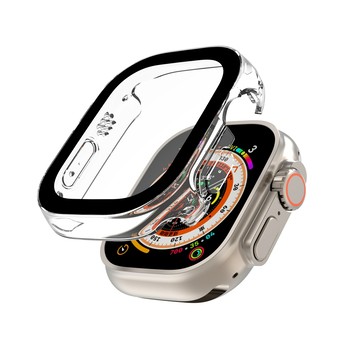 ABSOLUTE Apple Watch Ultra 49mm 專用保護錶殼 全透明裸機感 實機呈現