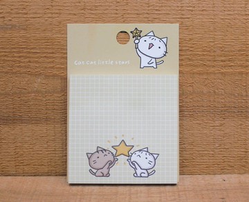 【便利貼】星星貓方形便利貼(星星)50938