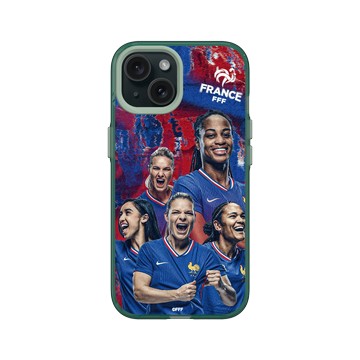 iPhone 15 Clear 憂墨綠 - FFF - France National team - Women