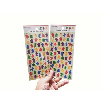 日本Sticker Selection 系列ハニワズHaniwaz / 埴輪們貼紙 透明裝飾貼紙 日本製造