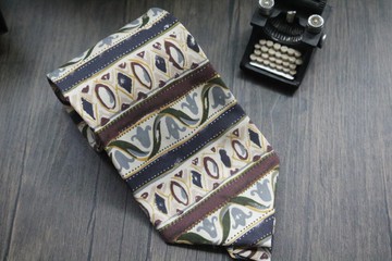 巴羅克花紋領帶休閒好配tie冬日系列