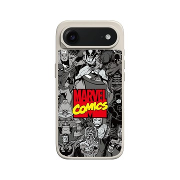 iPhone Air SolidX 貝殼灰 - 迪士尼-漫威 Marvel - 漫威英雄-漫畫標誌
