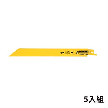 DEWALT 得偉 美國 8 x18T軍刀鋸片(鐵工.金屬管材.鋼) (5片裝) (DT2354-QZ)