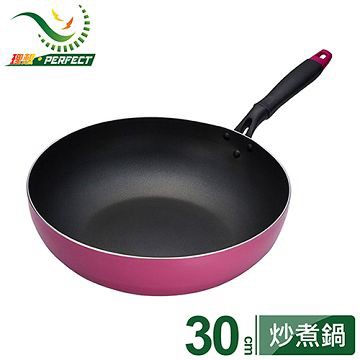 PERFECT 《台灣》品味日式不沾炒煮鍋30cm-台灣製造