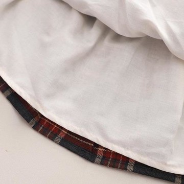 英國NEXT OIC女童百褶裙套裝秋冬季針織毛衣周歲寶寶公主套裙紅色