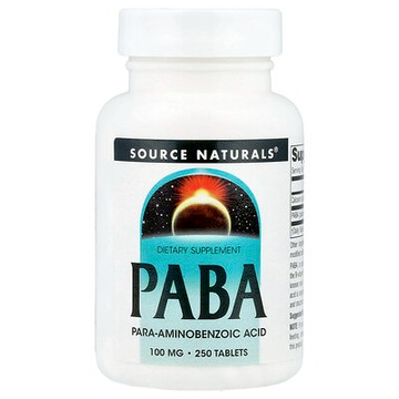 Source Naturals, PABA，100 毫克，250 片
