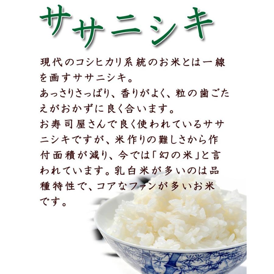 新米 令和5年産  米 玄米　米 30kg  宮城県産　ササニシキ 玄米30ｋｇ  送料無料