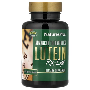 NaturesPlus, 高級護理， Lutein RX-Eye®，60 粒膠囊
