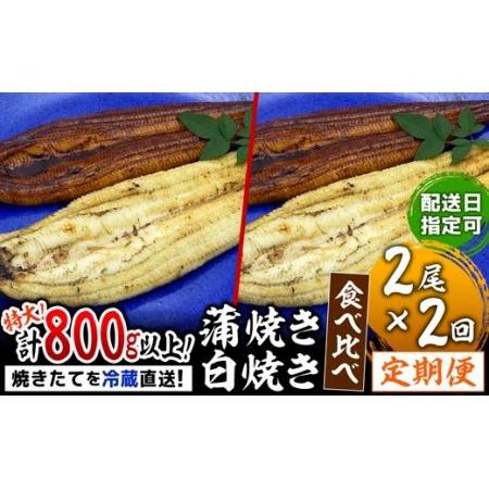 ふるさと納税 蒲焼き白焼き◆紅白◆食べ比べ焼きたて冷蔵直送！！YS0011 佐賀県大町町