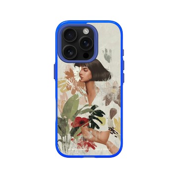 iPhone 16 Pro Clear 激光藍 - Janice Sung - Flora 2 花叢