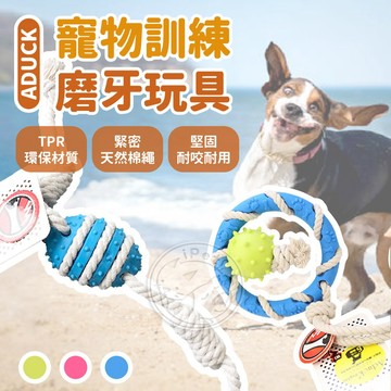 【小狐狸寵物】Aduck 寵物TPR訓練磨牙玩具 耐咬玩具 TPR無毒玩具  狗狗磨牙玩具 寵物訓練 狗狗玩具 寵物磨牙