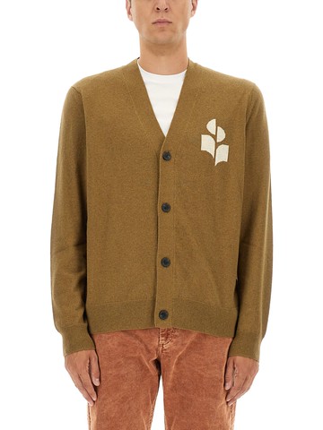 marant cardigan with logo